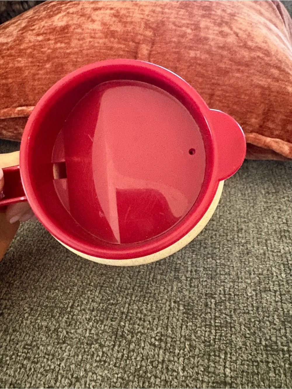 Vintage L.L. Bean Cream Travel Mug